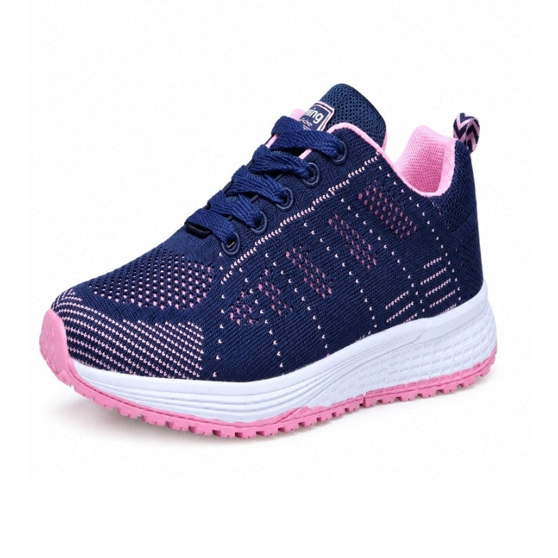 Lätta sneakers för dam med mesh - bild 7