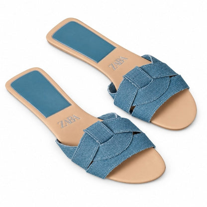 Sandaler för dam med korsade remmar - bild 6