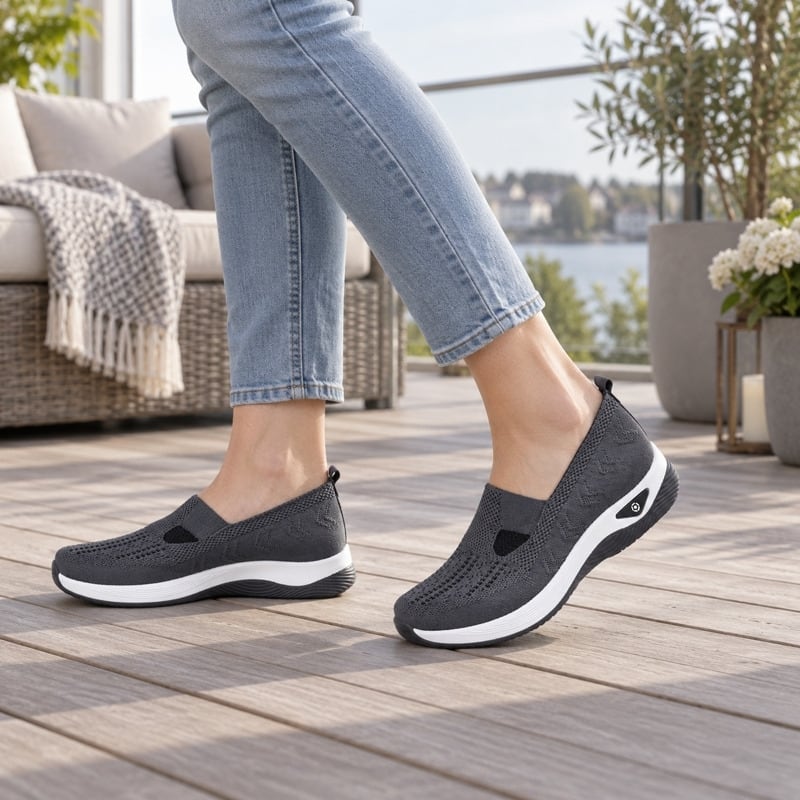Slip-on-skor med ergonomisk sula - bild 2