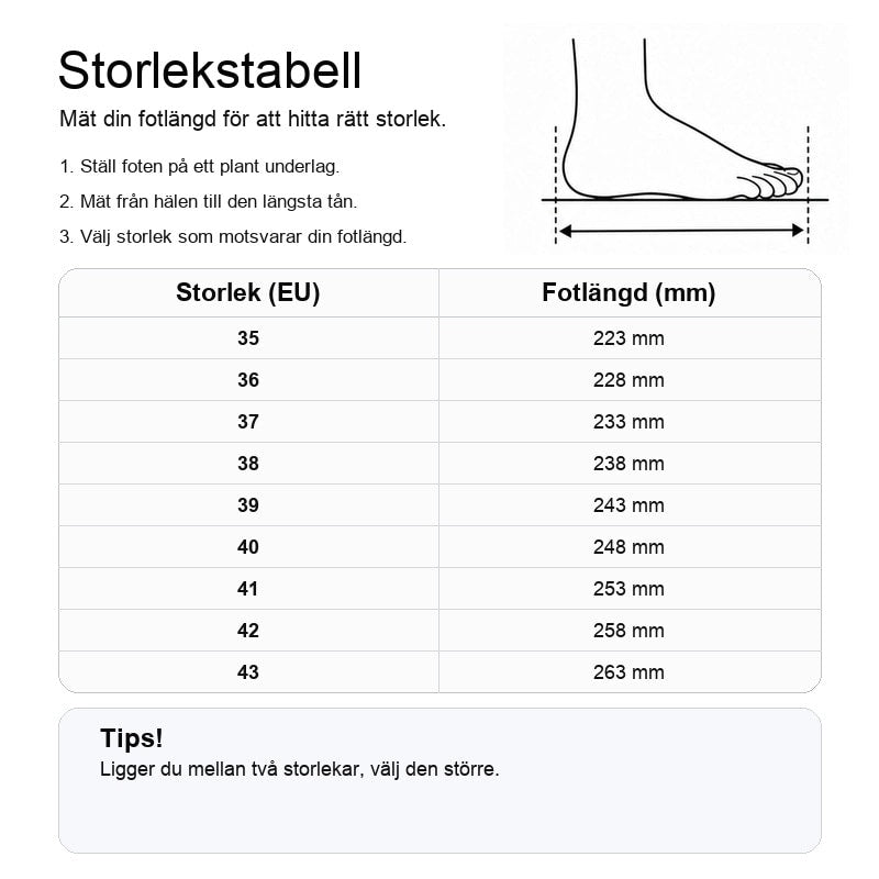 Slip-on-skor med ergonomisk sula - bild 3