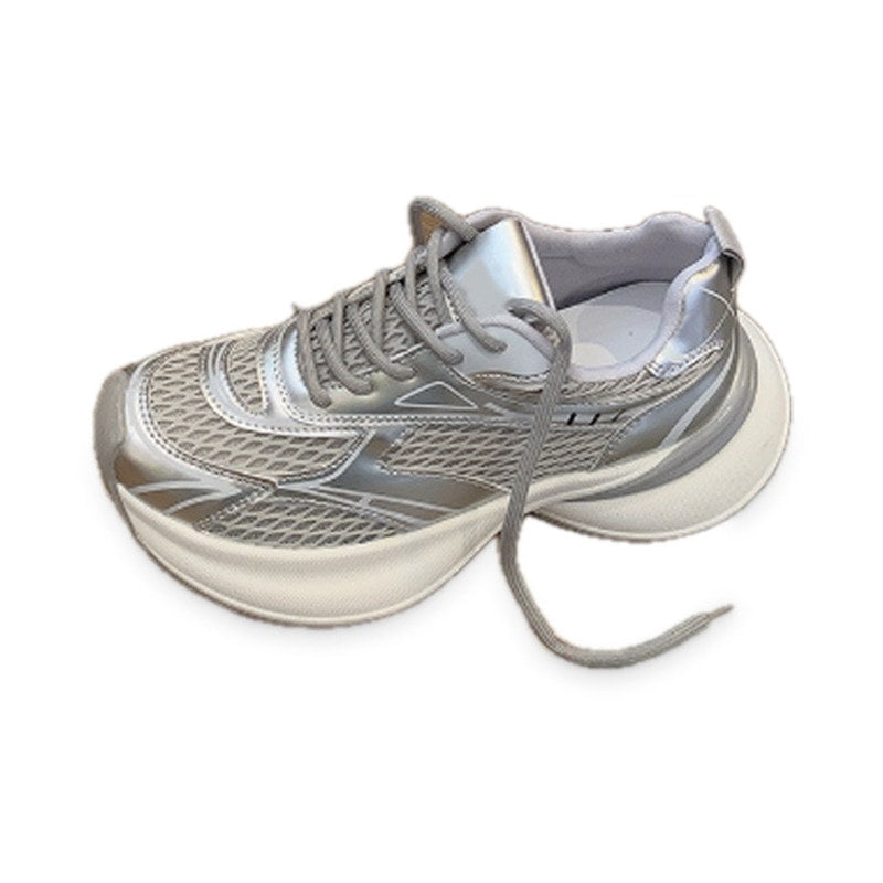 [PB:0e58a5ea-ffb9-49c3-83a2-27e5e75d5c64:5] Sneakers för dam med mesh och kraftig sula - bild 5